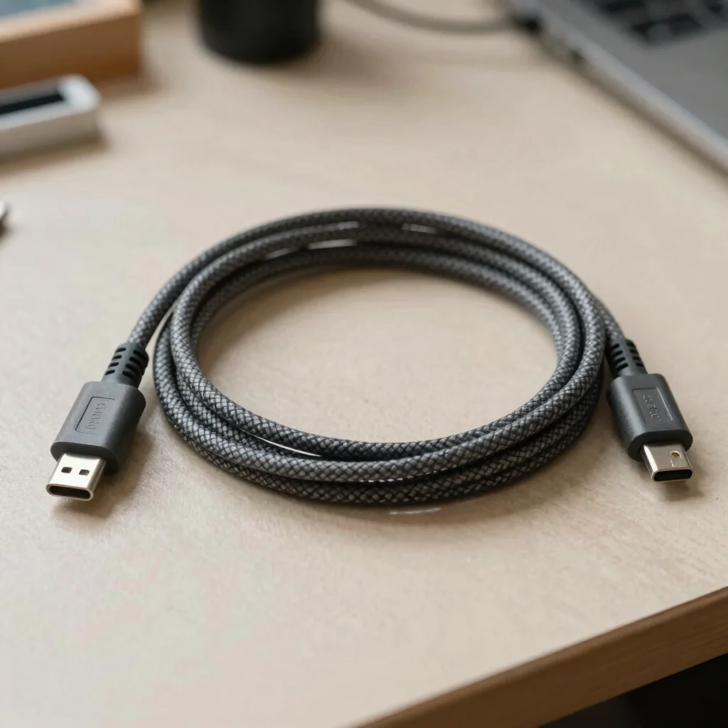 Örgülü USB-C Kablo
